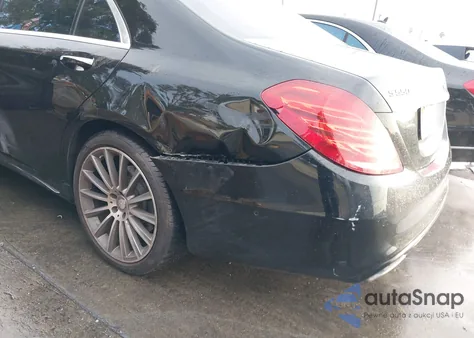 2015 Mercedes-Benz S 550 from USA, damaged, VIN WDDUG8CB4FA135368